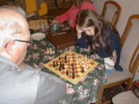 Katja lernt Schach